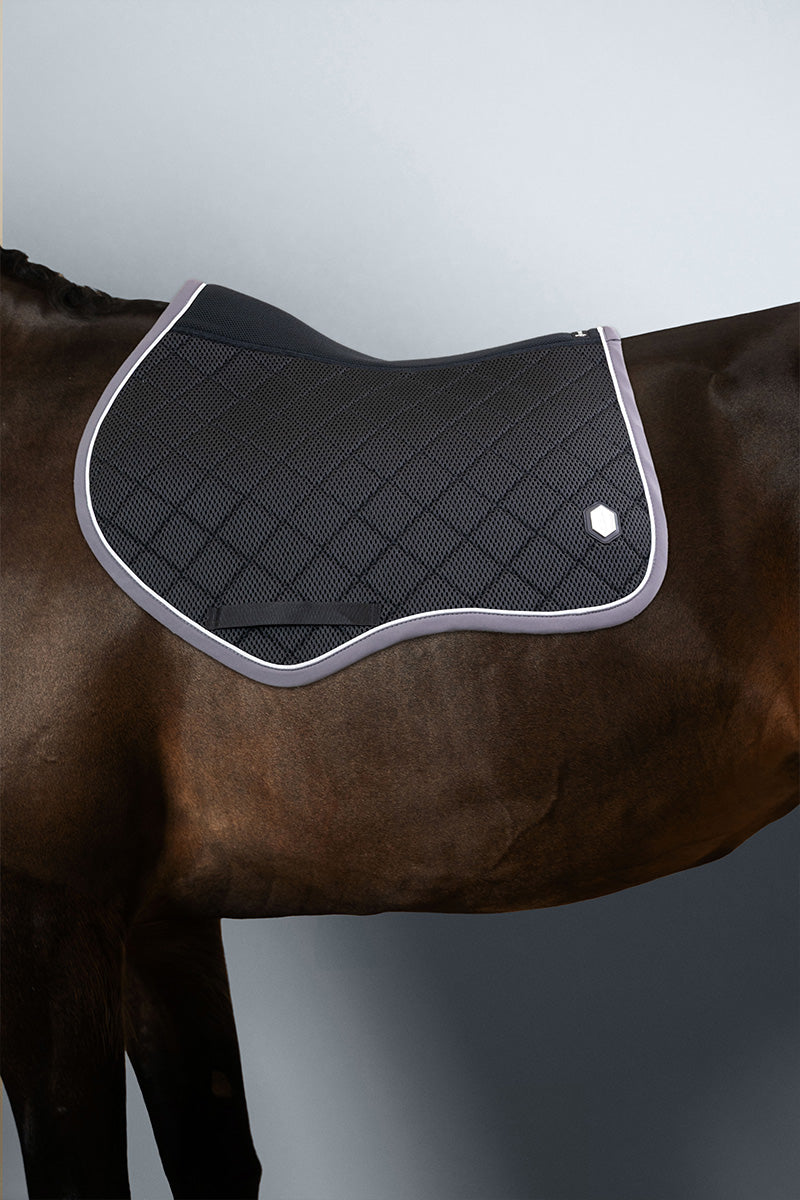 Dynamix Tapis de selle Mesh velours 3D