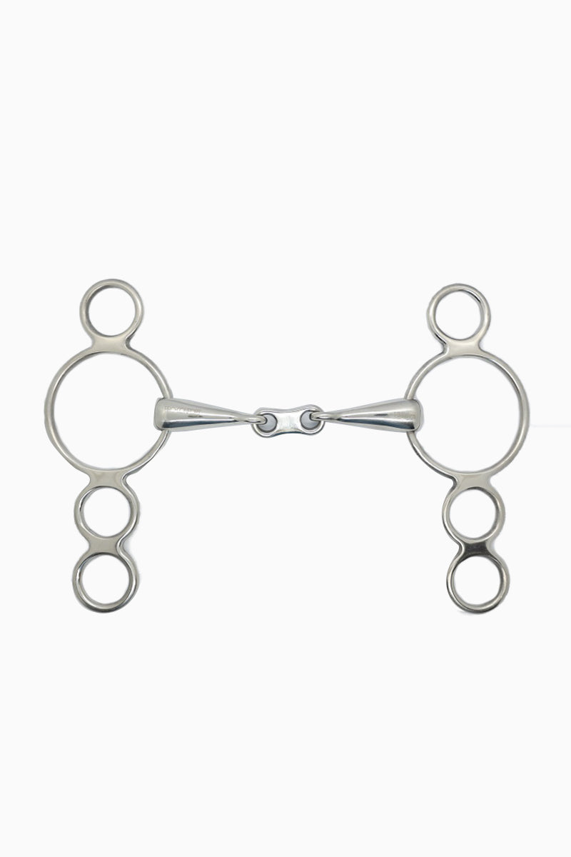 Mors Pessoa 4 anneaux double brisure lien plat 18mm
