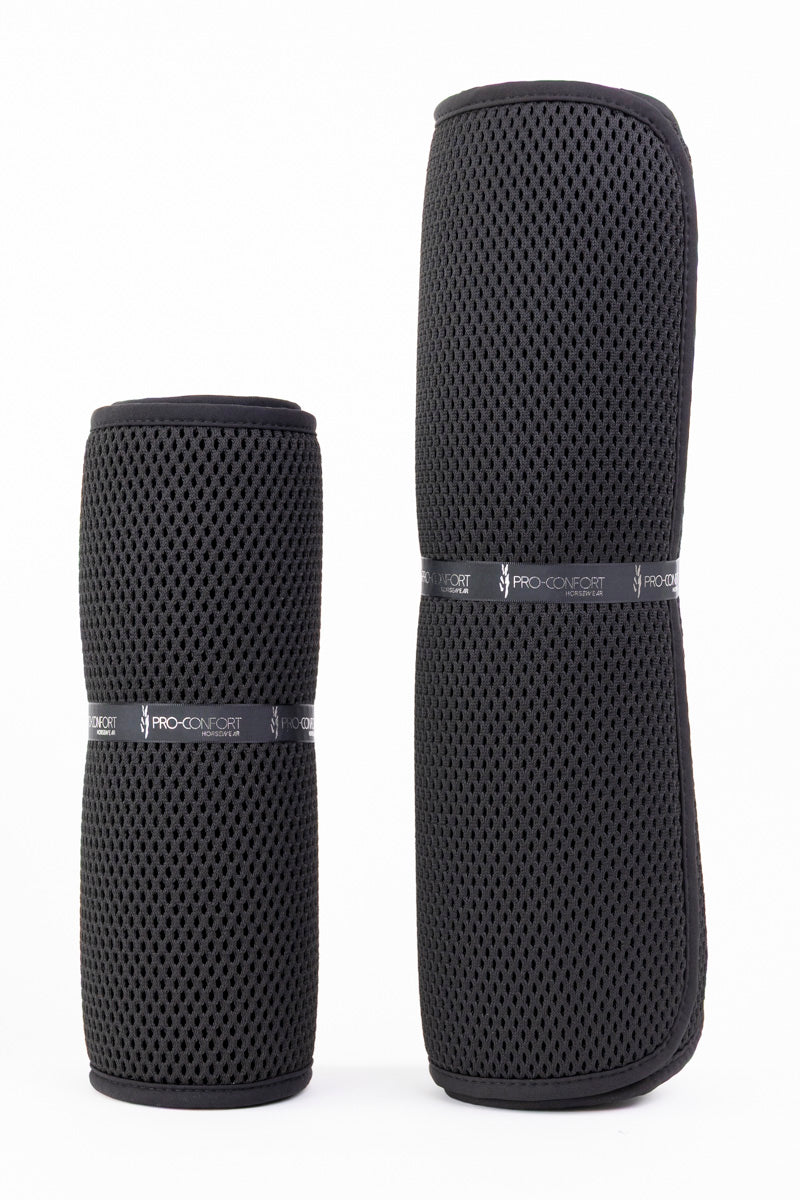 Pilmi Set de 4 sous bandages 3D mesh velours