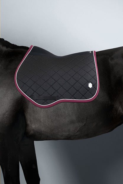 Dynamix Tapis de selle Mesh velours 3D