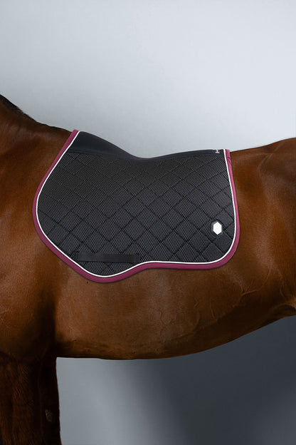 Dynamix Tapis de selle Mesh velours 3D