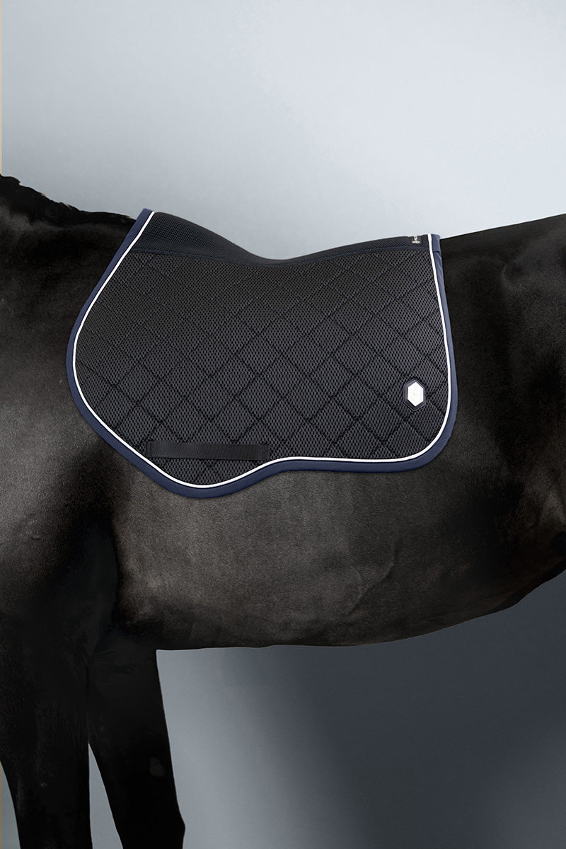 Dynamix Tapis de selle Mesh velours 3D