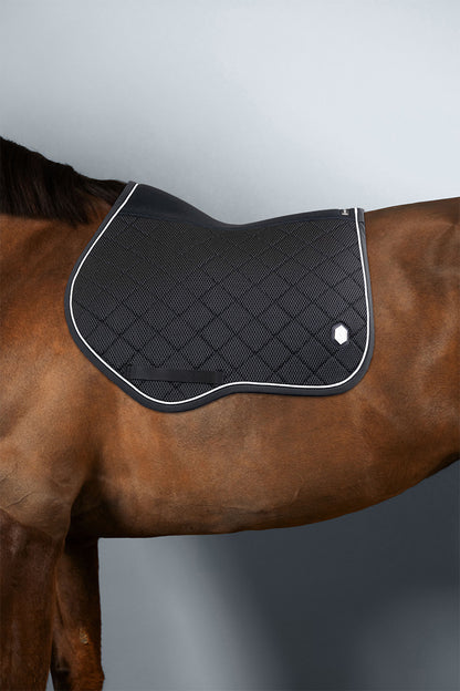 Dynamix Tapis de selle Mesh velours 3D