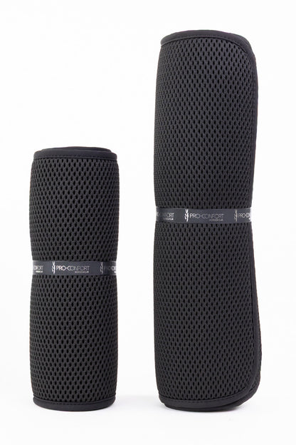 Pilmi Set de 4 sous bandages 3D mesh velours